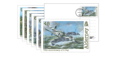 FDI D-Day Postcard set of 6